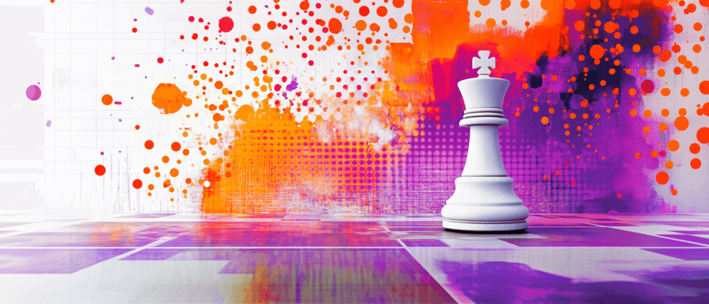 Marketing in Echtzeit: Die neuen Regeln der Absatzwirtschaft 2 Schachfigur, die die Rolle von Marketing Strategien symbolisieren soll