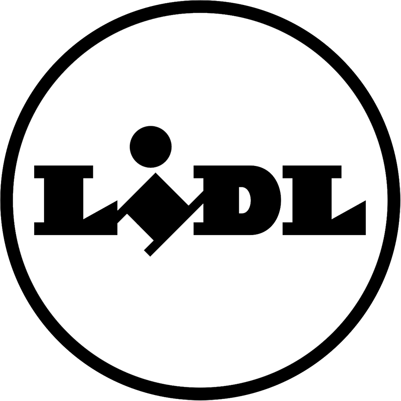 lidl logo blanco